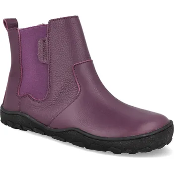 Dívčí kozačky Barefoot zimní kozačky bLIFESTYLE - rentierStyle pflaume fialové Velikost: 33