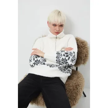 Pánský svetr Svetr z vlněné směsi Medicine RW25-SWDA08 béžová 01X, vel. XS