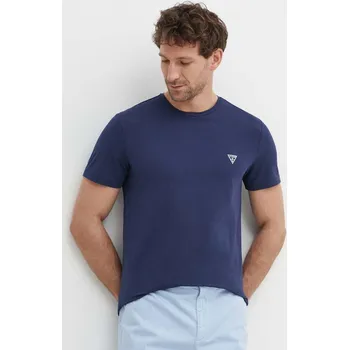 Tričko Guess CALEB tmavomodrá barva, U97M00 KCD31 U97M00.KCD31 59X, vel. S