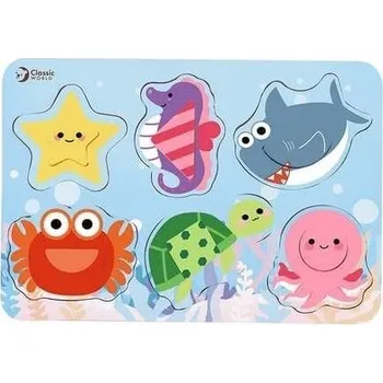 Puzzle Vkládačka Classic World Puzzle, oceán