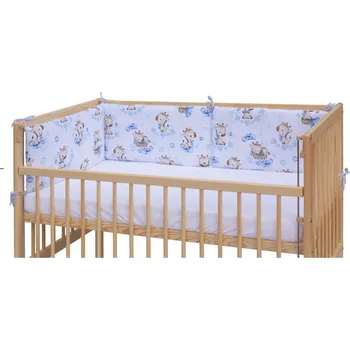 mantinel do postýlky Mantinel do postýlky FIKI modrá 180x30cm