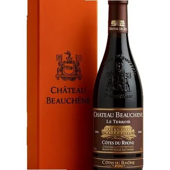 Víno Premier Le Terroir, 2022, Côtes du Rhône v dárkové krabičce, Chateau Beauchene, 0,75l