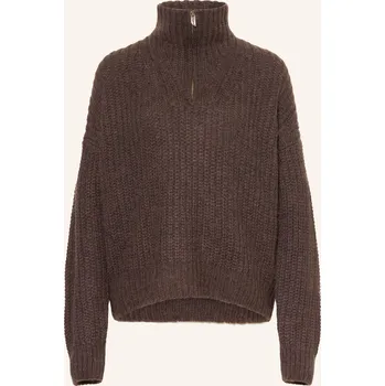 Dámský svetr Ba&Sh Dámský Svetr Troyer Beltane S Alpakou, tmavě hnědá /...