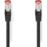 Nedis síťový kabel S/FTP CAT6, zástrčka RJ45 - zástrčka RJ45, 30 m, LSZH, černá (CCGL85221BK300)