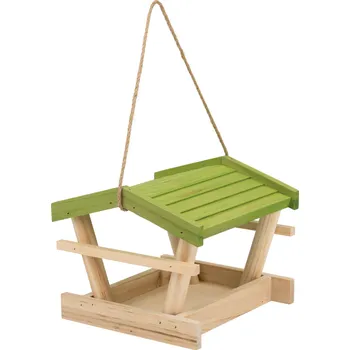 Krmítko pro ptáka zoofari® Krmítko pro ptáky / veverky (zelená)