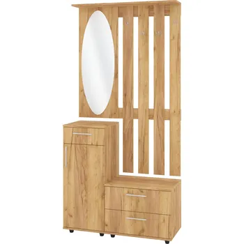 Předsíňová stěna Slevadoma Předsíňová stěna VERNISAZ Barva: Dub tacho