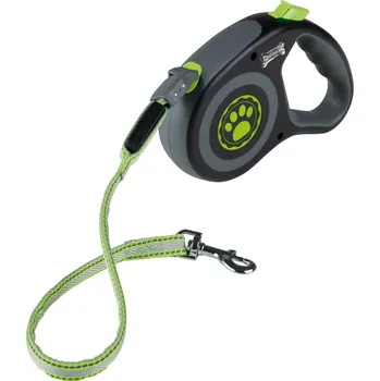 Vodítko pro psa zoofari® Samonavíjecí vodítko s LED svítidlem (malé)