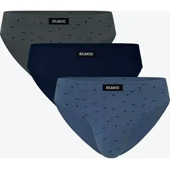 Slipy Pánské slipy Sport ATLANTIC 3-Pack velikost S multi color