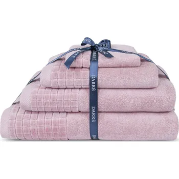 Ručník DARRÉ Výhodná sada ručníků a osušek CASA VIVA - starorůžová