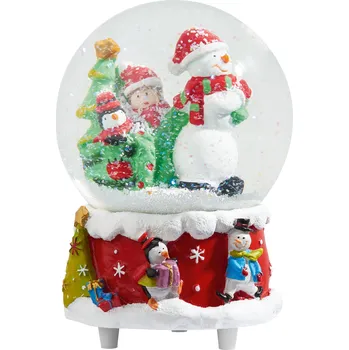 Vánoční dekorace LIVARNO home Sněžítko s hudbou (sněhulák)