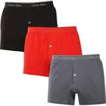 3PACK pánské trenky Calvin Klein vícebarevné (NB4005A-058) XXL NB4005A-058 Možnost vrácení zboží ZDARMA do 120 dnů!