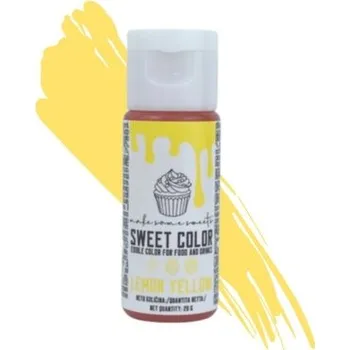 Čokoláda POTRAVINÁŘSKÉ BARVIVO – LEMON YELLOW