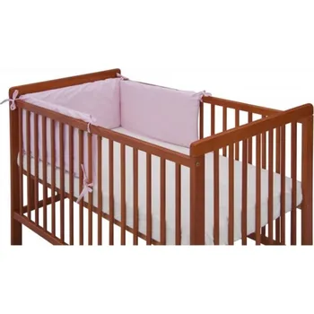 mantinel do postýlky Mantinel do postýlky HUGO 180x30cm - růžová