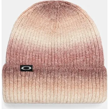 Čepice Čepice z vlněné směsi Oakley ELLIPSE FOS901657 béžová 08X, vel. ONE SIZE