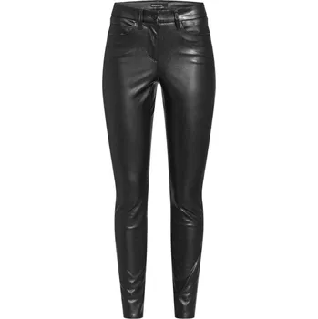 Dámské kalhoty Cambio Dámské Kalhoty Ray V Koženém Vzhledu, černá, 34