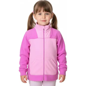 Dívčí mikina Dívčí fleecová mikina fialová Wolf B2144 Velikost: 122