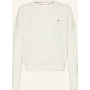 Dámský svetr Tommy Hilfiger Dívčí Svetr, režná, 140