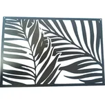 Kovová nástěnná dekorace kapradina 20 cm