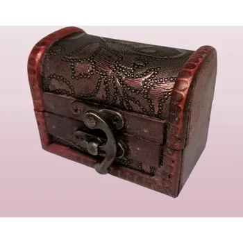 Dárková krabička Miniaturní truhlička 7,5 cm – stylová schránka na poklady