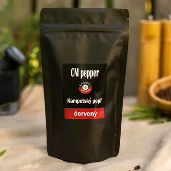 Koření CMpepper Kampotský pepř červený 250 g