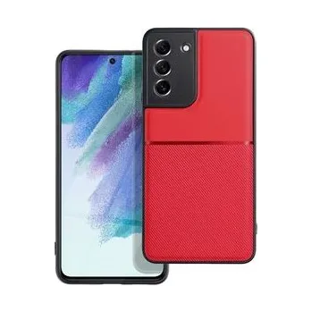 Pouzdro na mobilní telefon Kryt NOBLE pro SAMSUNG S21 FE červený - OEM + zdarma možnost vyzkoušet a vrátit zboží do 30 dní