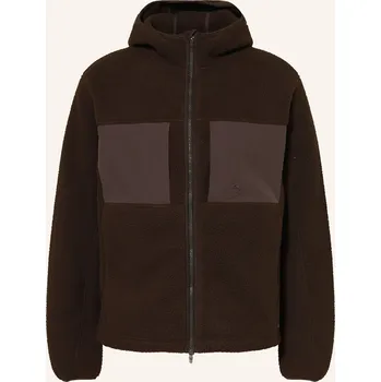 Pánská bunda 247 Represent Pánská Fleecová Bunda, tmavě hnědá, 54