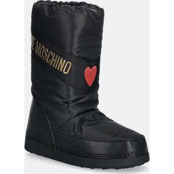 Dámská zimní obuv Sněhule Love Moschino JA24032G0NISY000 černá 99X, EUR 41/42