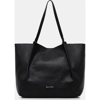 Kabelka Kožená kabelka Marc O'Polo černá barva, 5000009281 99X, vel. ONE SIZE