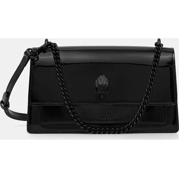Kabelka Kožená kabelka Kurt Geiger London SHOREDITCH 4998300309 černá 99X, vel. ONE SIZE