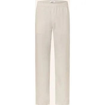 Pánské kalhoty Samsøe Samsøe Pánské Lněné Kalhoty Sajabari Regular Fit,...