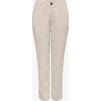 Dámské kalhoty ONLY Dámské Krémové dámské kalhoty ONLY Aris Bílá 38/32 (2897567)