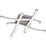 Stropní LED osvětlení Route, matný nikl, 4 svítidla