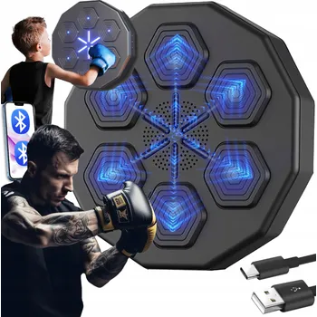 Boxovací trenažér Deminas Vynikající elektronický boxerský terč na zeď s reproduktorem