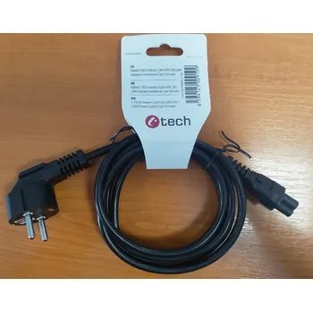Napájecí kabel PremiumCord KB Napájecí kabel 220V k AC adaptéru NB 1,8m kpspu