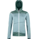 Dámská mikina na zip Ortovox Fleece Light Hoody W glacier grey M