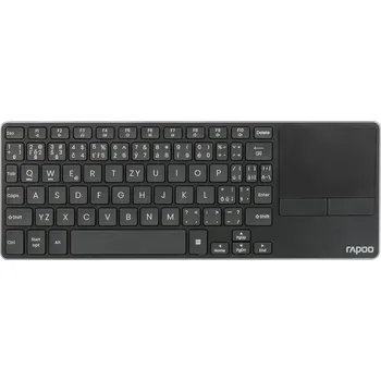 Klávesnice Rapoo E2810M multi-mode bezdrátová klávesnice CZ/SK černá 6940056131324