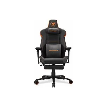 Herní příslušenství COUGAR herní židle ARMOR EVO M - černá/oranžová - s podnožkou
