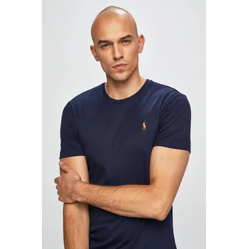 Pánské oblečení Polo Ralph Lauren - Tričko 710740727003 námořnická modř 59X, vel. XXL