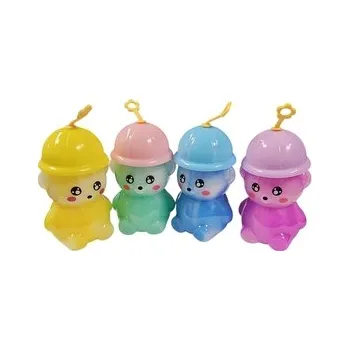 Modelovací hmota Leventi Sliz v podobě medvídka s helmou