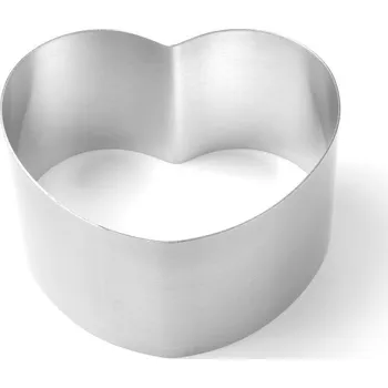 Forma na pečení Forma na dort srdce, HENDI, 4 ks, (H)80mm