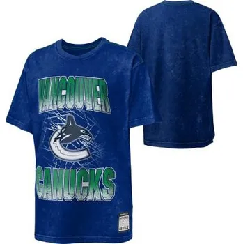 Chlapecké tričko Outerstuff Dětské tričko Vancouver Canucks NHL Time To Shine Cnk Mw Tee Velikost: Dětské M (9 - 11 let)