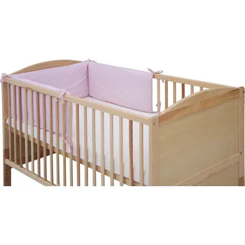 mantinel do postýlky Mantinel do postýlky OTO 210x30cm - růžový