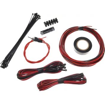 Osvětlení interiéru vozidel Sada 10 LED X-Lazer světel do interiéru Kamionu 24V - Bílé