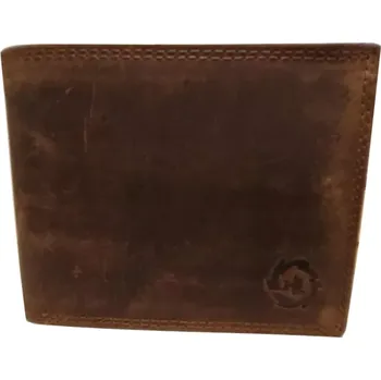 Pánská kožená peněženka HL hnědá 001H - celokožená, kvalitní, pro každodenní nošení | COOLTOVKA.CZ