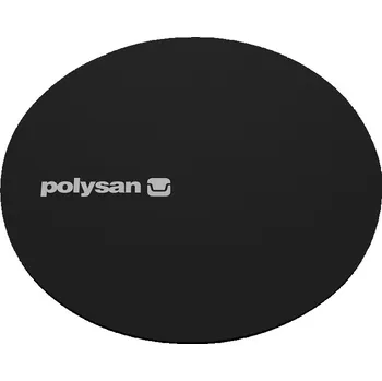 MIRAI kruhová krytka sifonu, černá mat 59461