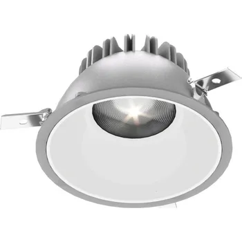 Bodové svítidlo Deko-Light vestavné bodové svítidlo - Tarvos 240, 25 W, 3000 K, světlešedá 565702