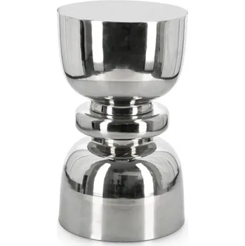 Konferenční stolek BIZZOTTO Konferenční stolek ANIMESH stříbrný ø30,5 cm