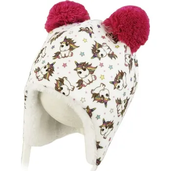 Kojenecká čepice ROCKINO Dětská zimní čepice, jednorožci Varianta: 46cm