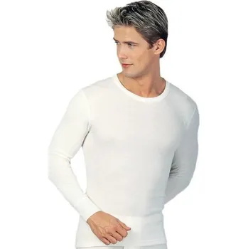 Pánské termoprádlo MEDIMA Pánské termo tričko s dlouhým rukávem Medima/šeda – hřejivé funkční prádlo z angorské vlny 1092 Velikost: XXL | Asfalt