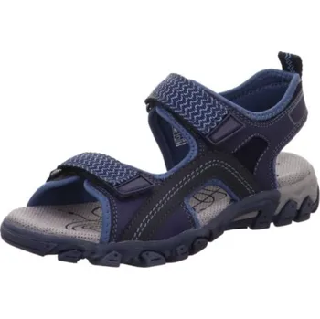 Chlapecké sandály Superfit Hike 0-600451-8000 Blau – chlapecké otevřené sportovní sandály s flexibilní podrážkou Velikost: 36